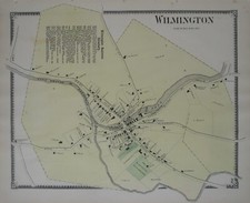 Original 1869 map for sale  Greenacres
