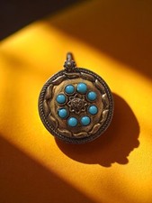 Pendentif vintage métal d'occasion  Marseille XII