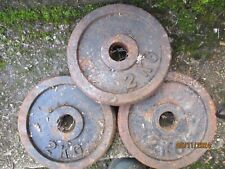 Poids alteres 3x2kg d'occasion  Montceau-les-Mines