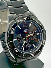 Relógio masculino CASIO CRONÓGRAFO MOSTRADOR PRETO MTD1075BK-1A1VDF-CT comprar usado  Enviando para Brazil