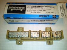 Werit zählertafelklemme art gebraucht kaufen  Heiligenhaus
