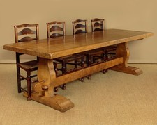 Large oak refectory for sale  LLANDUDNO JUNCTION