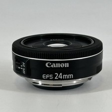 Lente Canon EF-S 24mm f/2.8 STM - Muito boa - Sem capas de lente superior ou inferior, usado comprar usado  Enviando para Brazil