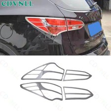 Capa traseira externa prata cromada para Hyundai Santa Fe 2013-2018 comprar usado  Enviando para Brazil