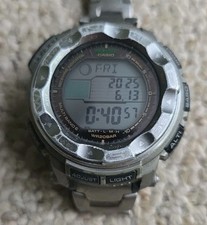 Casio Pro Trek PRW-2500T relógio bússola solar titânio 50mm vintage raro comprar usado  Enviando para Brazil