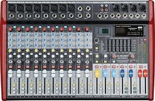 MUSYSIC Professional 12 Canais 8000W Power Mixer 24-bit processador FX MU-P212fx, usado comprar usado  Enviando para Brazil