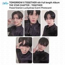 Cartão fotográfico TXT 4º álbum completo The Star Chapter: Together PowerStation Luckydraw comprar usado  Enviando para Brazil