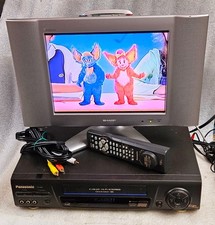 GRAVADOR DE VÍDEO CASSETE Panasonic Modelo Nº. PV-8662 com controle remoto OEM e cabo RCA comprar usado  Enviando para Brazil