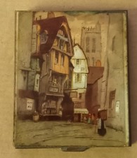 Vintage brass enamel for sale  TORQUAY