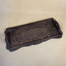 Antique wooden tray for sale  FAREHAM