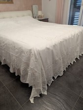 Bellissimo copriletto lino usato  Ravenna