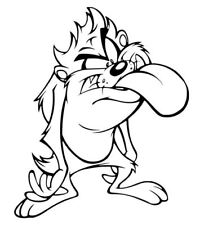 Sticker taz tire d'occasion  Sainte-Soulle