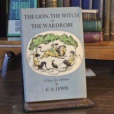 The Lion, the Witch and the Wardrobe by C.S. Lewis - 1953 2nd Printing HC DJ comprar usado  Enviando para Brazil