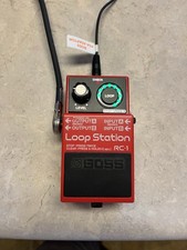 Pedal Boss RC-1 Loop Station com entradas/saídas estéreo excelente estado comprar usado  Enviando para Brazil