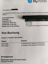 Hotel leipzig übernachtungen gebraucht kaufen  Achim