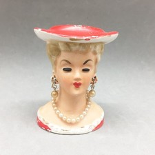 Lady head vase for sale  Anna