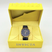 Invicta Specialty relógio masculino 20080 azul xadrez tom dourado 44mm relógio de quartzo comprar usado  Enviando para Brazil
