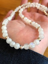 White iridescent moonstone for sale  Boulder