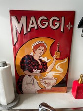 Blechschild maggi top gebraucht kaufen  Mainz