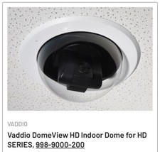 Vaddio domeview indoor for sale  Minneapolis
