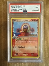 Pokémon TCG Jynx EX Dragon Frontiers 17/101 holográfico reverso raro carimbado PSA 9, usado comprar usado  Enviando para Brazil