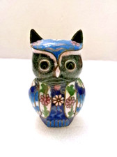 Petite chouette cloisonné d'occasion Petite chouette cloisonné d'occasion  Gémenos