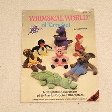 Usado, Whimsical World of Crochet #7556 Sue Penrod 10 personagens de animais brincalhões comprar usado  Enviando para Brazil