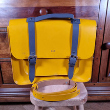 Leather satchel cycle for sale  MORDEN