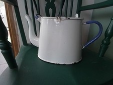 Vintage enamel teapot for sale  PORTHCAWL