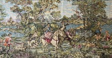 Grande tapisserie chasse d'occasion  Condé-sur-Vesgre