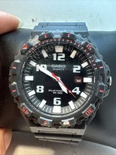 Relógio solar masculino Casio MRW-S300H - MOSTRADOR CINZA e VERMELHO - PULSEIRA CINZA H29, usado comprar usado Relógio solar masculino Casio MRW-S300H - MOSTRADOR CINZA e VERMELHO - PULSEIRA CINZA H29, usado comprar usado  Enviando para Brazil
