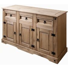 Rustic wooden sideboard for sale  BASINGSTOKE