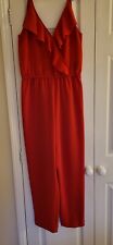 Red jumpsuit. size for sale  BANBURY