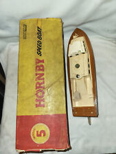 Vintage Enrollado Estaño & Plástico N º 5 Lancha Hornby 1640 England Meccano comprar usado  Enviando para Brazil