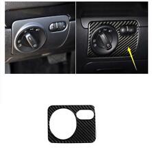Tampa do interruptor do farol dianteiro de fibra de carbono acabamento para Volkswagen Golf 2008-2012 comprar usado  Enviando para Brazil
