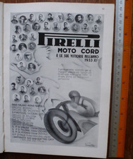 Pubblicità pirelli moto usato  Russi
