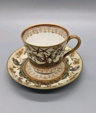 Pires de xícara de ouro 24K assinado Ernst Wahliss Fischer Mieg Demitasse Pirkenhammer, usado comprar usado  Enviando para Brazil