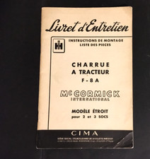 Livret entretien charrue d'occasion  Bourges