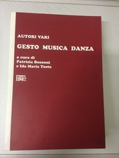 Libro gesto musica usato  Poggibonsi