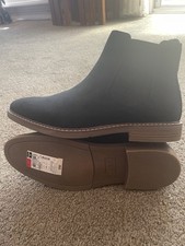 Men black suede for sale  ASHFORD