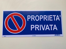 Cartello proprietà privata usato  Giugliano in Campania
