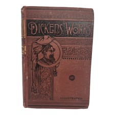 Martin Chuzzlewit by Charles Dickens Works Lovely Antique Victorian Novel 1890s comprar usado  Enviando para Brazil