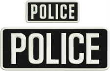 Police embroidery patches for sale  Compton
