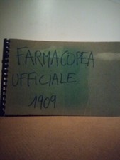 Farmacopea ufficiale 1909 usato  Italia