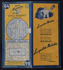 Carte michelin angers d'occasion  Nantes-