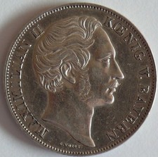 Bayern gulden 1855 gebraucht kaufen  Aachen