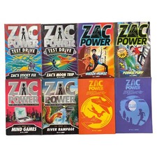Zac Power Book Set x 8 por H.I. Larry Action Adventure Series Kids Mission Spy comprar usado  Enviando para Brazil
