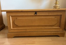 Eichentruhe vollholz front gebraucht kaufen  München