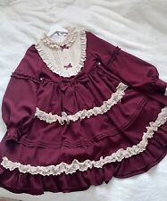Lolita bordeaux dress usato  Jesi