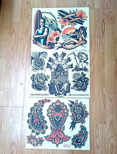 Tattoo flash sheets for sale  GRAVESEND